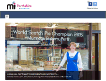 Tablet Screenshot of mi-perthshire.com
